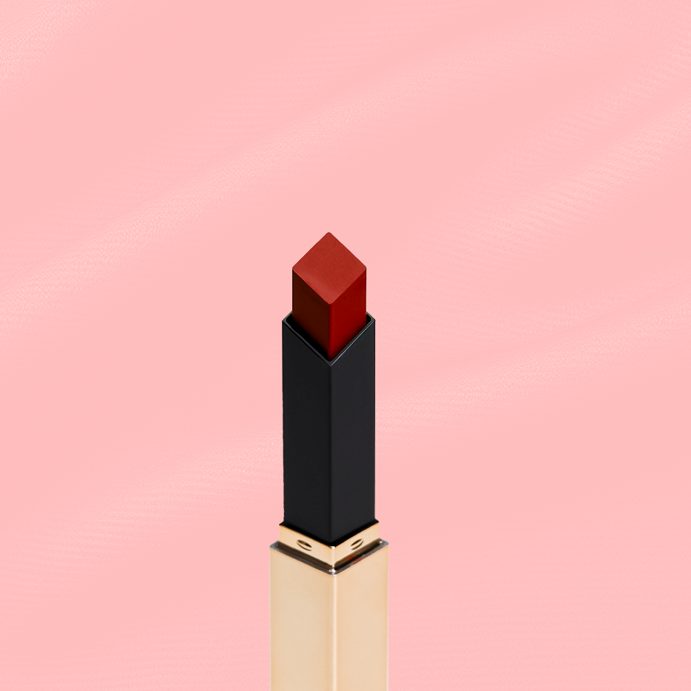 Glow By MM Flirty Lipstick Bold Red Shade | Long Lasting Vegan & Cruelty Free UK